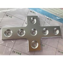 초정밀 3D 프린터 액세서리 알루미늄 프로파일 x 연결 플레이트 앵글 브래킷 스트립, 01 silver 1