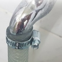 호스 밴드 철 반도 비닐하우스 자재 스텐 클램프 SUS 배관 수도 연결 커넥터 택1, 사이즈, 소 4P