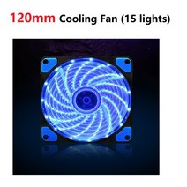 커스텀수냉 pc 쿨러 게이밍 120mm RGB 팬 컴퓨터 냉각 마스터 PC 케이스 CPU 쿨러 인클로저 구성 요소 액, 04 ZB243801_01 1pc