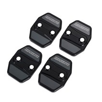 도어 잠금 BMW G30 G32 G11 G12 G01 G02 G05 F48 F39 F15 F16 장식 액세서리, Black 4 pieces