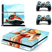 GTA5 GTA PS4 스티커 플레이 스테이션 4 스킨 데 커버 콘솔 컨트롤러 비닐, 육군 녹색