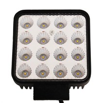 LED 써치라이트, 1개, 12V차량전용-48W 반사판써치 30도