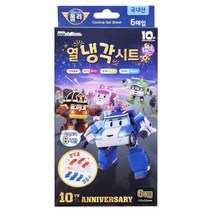 폴리 열냉각시트 국내산 저자극, 1개, 6매입