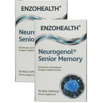 Enzo Health Neurogenol Senior Memory 엔조헬스 뉴로제놀 시니어 메모리 70캡슐 2팩