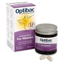 Optibac 옵티박 유렉스유산균 영국 Intimate Flora 14정