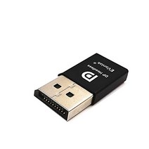 EVanlak DisplayPort 헤드리스 고스트 디스플레이 에뮬레이터 PC 4K DP 더미 플러그용 (헤드리스 108060Hz-3840x216017hz에 적합)