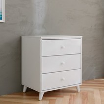 룸앤홈 위드 3단 서랍장 W400 / 600, 3단 600 (W600xD450xH700mm)/화이트
