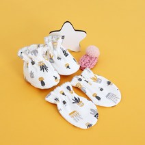 조아뜨 미르 신생아 순면 손발싸개 SET 그레이