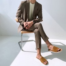 제이 스테디 린넨 여름 남자 수트 결혼식 빅사이즈 남성 정장세트