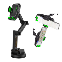 승용차 버스 트럭 화물차 대형차량 강력한 유리부착형 휴대폰 거치대 대형 차량용 대쉬보드 유리흡착형 튼튼한 핸드폰 거치대, 승용차 대형 차량용 길이조절 휴대폰거치대_그레이