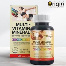 여성 주부 멀티비타민 미네랄 부작용 효능 효과 음식 90캡슐