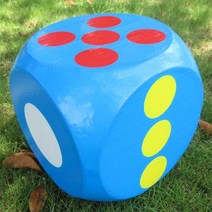 이벤트 주사위 단체 게임 오락 추첨 유치원 장난감, 블루
