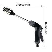 호환 청소기호스 Portable HighPressure Water Gun Cleaning Car Wash Machine Garden Hose Nozzle Sprinkl, 01 S1