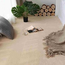 카페트 스타일 북유렵풍 두꺼운 짧은털 거실 티테이블 북유럽러그