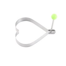 계란후라이전기팬1/3pcs 스테인레스 스틸 프라이드 계란 금형 주방 액세서리 사랑 튀긴 DIY 베이킹 도구 팬, 01 Heart