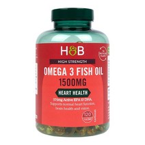 Holland & Barrett 홀랜드앤바렛 엑스트라 스트렝스 오메가 3 피쉬 오일 1500mg 120캡슐