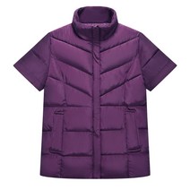 남성 반팔패딩 숏패딩 겨울 중년 점퍼 아버지 코튼 야외 낚시 등산 경량