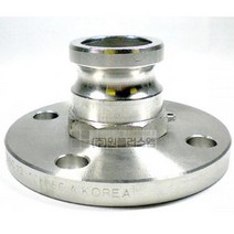 국산 스텐 캄록 후렌지연결 카플링 LAS 40A 고성능 국내산 튼튼, 1개