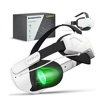 CYBVR 엘리트 스트랩 with 배터리 for Oculus/Meta Quest 2 Head 고속충전 Power Bank Doubles Life Pack is a 2 헤드셋 C
