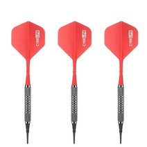전자 업소 다트CyeeLife 14g 전문 소프트 팁 다트 세트 전자 판을위한 결합 된 항공편, 03 3PCS