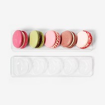 더팩컴퍼니 마카롱케이스 3구 5구 뚱카롱, 1세트, 마카롱케이스 5구 100개