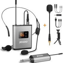 방송용 마이크 커스텀 노래방 asmr 가수 유튜브휴대용 무선 헤드셋 uhf 무선 33, JSD503