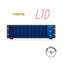 MIDAS 마이다스 L10 휴대용 랙마운트 10모듈키트 샤시500시리즈