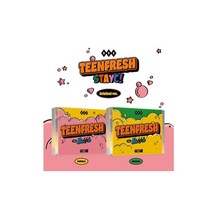 [CD] STAYC (스테이씨) - 미니앨범 3집 : TEENFRESH [2종 SET] : 버전별 포토북 + 가사지 + 스페셜 4컷포토 1종 랜덤 + 포토카...