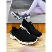 쿠션맛집 SKECHERS! [스케쳐스 2001구로] SP0M W2 2X 031 BLK 고워크 6 스트레치핏 슬립온 운동화