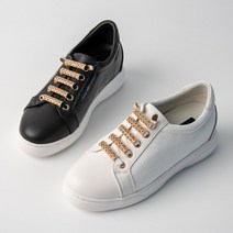 A3492 골드 주얼 밴딩 스니커즈225-250