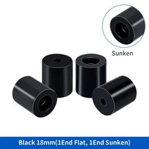 CR-10 Ender-3 Prusa I3 3D 프린터 부품에 대 한 4Pcs 고온 실리콘 솔리드 스페이서 침대 레벨링 열, 04 18cm