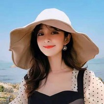 칼버스캡 군용품 콜롬비아모자 이어머프캡 신제품 접이식 자외선 차단 모자 여성용 큰 넓은 가장자리 야, 02 camel