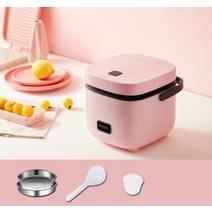 전기솥밥 미니 전기 밥솥 지능형 자동 가정용 주방 밥솥 1-2 명 작은 음식 따뜻한, 분홍색, 우리를