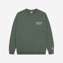 히든 NY 클래식 크루넥 올리브 Hidden NY ssic Crewneck Olive