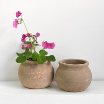 베트남 토분 볼드팟 수입토분 테라코타 빈티지 인테리어 도자기 수제 화분