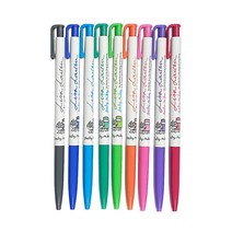 제노 캐릭터 볼펜 0.38mm 낱색 1타 12개입, 적색