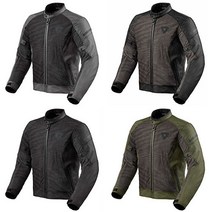 REVIT TORQUE2 풀메쉬 자켓, 블랙 안트라사이트, S