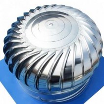 무동력 정화조 배기 환기 화장실 공장 벤츄레이터, 400 유형 304 스테인레스 스틸 부품 고