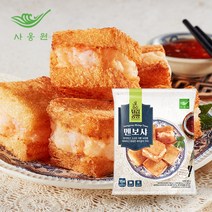 사옹원 튀김공방 멘보샤 400g 에어프라이어 냉동 새우튀김요리, 400g, 1봉