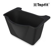 Topfit 테슬라 센터콘솔 트레이 휴지통 모델3/Y 뒷좌석 휴지통 정리박스 정리함 오픈박스, Topfit_모델Y_리어트레이