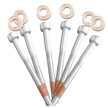 연료 인젝터 씰 노즐 홀더 볼트 와셔 세트 메르세데스 벤츠 호환 자동 교체 부품 자동차 액세서리, [03] 6pcs