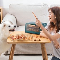 과일건조기 곰 말린 과일 기계 건조기 식품 가정용 작은 음식 애완 동물 간식 고기 야채 공기, 짙은 녹색