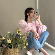 [메이빈스] 케인 퍼프 블라우스