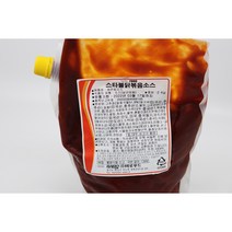맘카페 완판 스타 불닭소스 2kg 1개 매운 불닭소스 불맛소스 닭발 닭꼬치