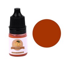 쪽염색 천염색물감 패브릭 섬유 모자 에폭시 수지 컬러 염료 안료 24 색 DIY 공예용 프랜그런스 드로퍼 디, 07 주황색