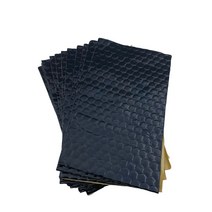 차량방음 베이스트랩 흡음 20x10cm 소음 열 데드닝 방음 댐핑 매트 2mm 5/10/20pcs 부틸 고무 자동차 사운드 데드너 후드 도어 트렁크, 15pcs Sliver