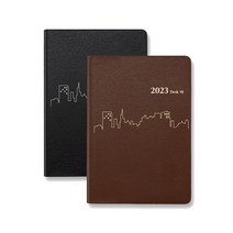 양지사 2023 다이어리 데스크 18 (D1104050123), 브라운