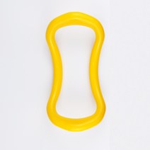 로렌지 요가링 1+1 하드 남자 여자 종아리링 종아링 홈트레이닝 스트레칭 종아리 마사지, 노랑