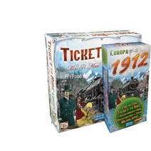 해외 보드게임 3종 유럽판 미국 ticket to rie 영문 알파벳 티켓 투 라이드, 유럽판+92