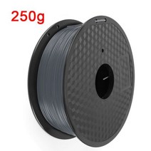 PLA Materal 3D 프린터 필라멘트 1.75mm 100g250g 다중 색상 3D 펜 필라멘트 솔리드 퍼플 12, 04-회색-250g, CN